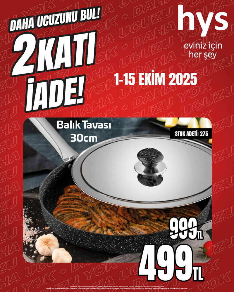 First Class Balık Tavası (30 cm)