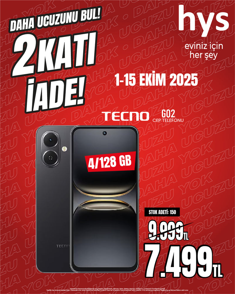 Tecno GO 2 Akıllı Cep Telefonu