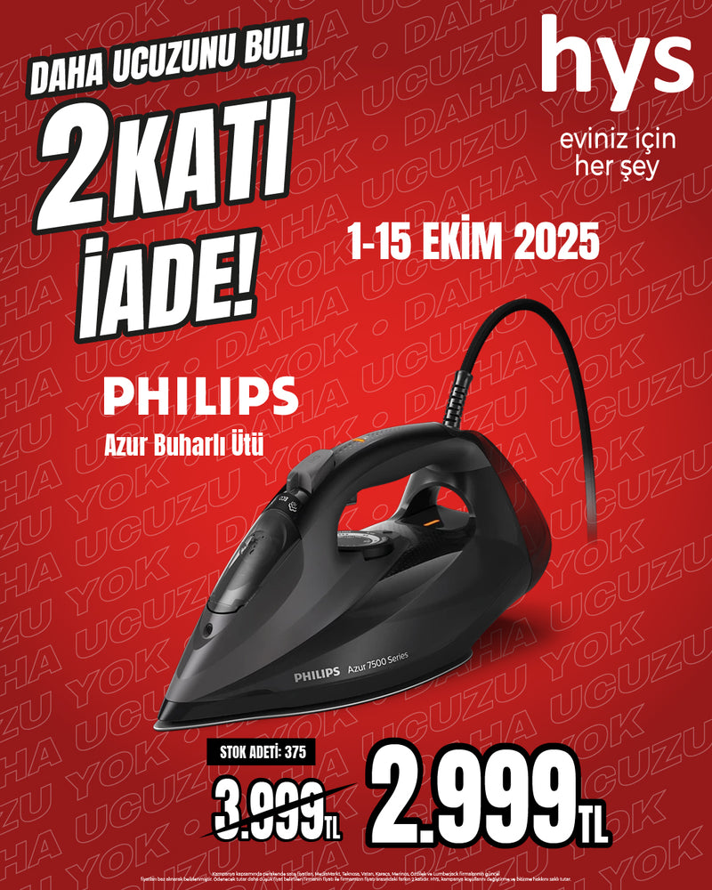 Philips Azur Buharlı Ütü 7510