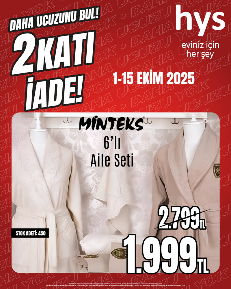 Minteks 6 Parça Aile Seti