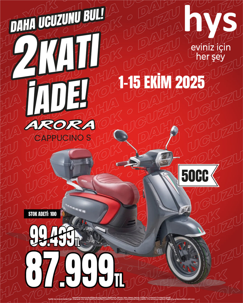 Arora Cappucino S - 50 CC