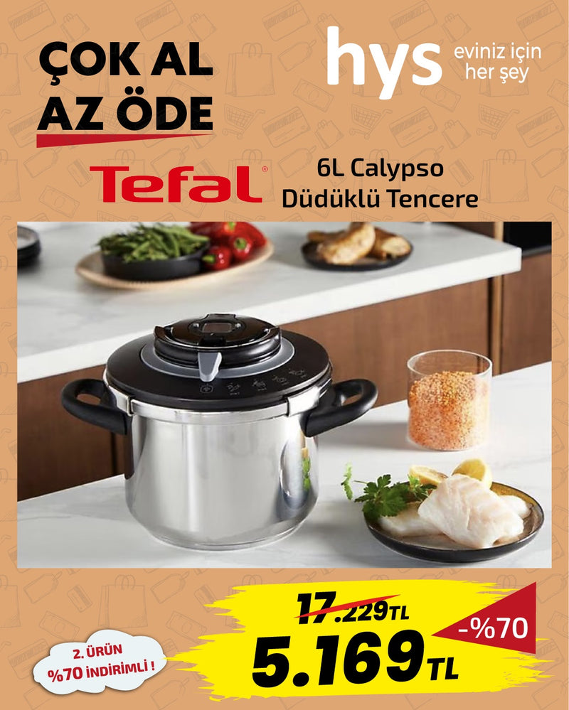 Tefal 6 L Calypso Düdüklü Tencere