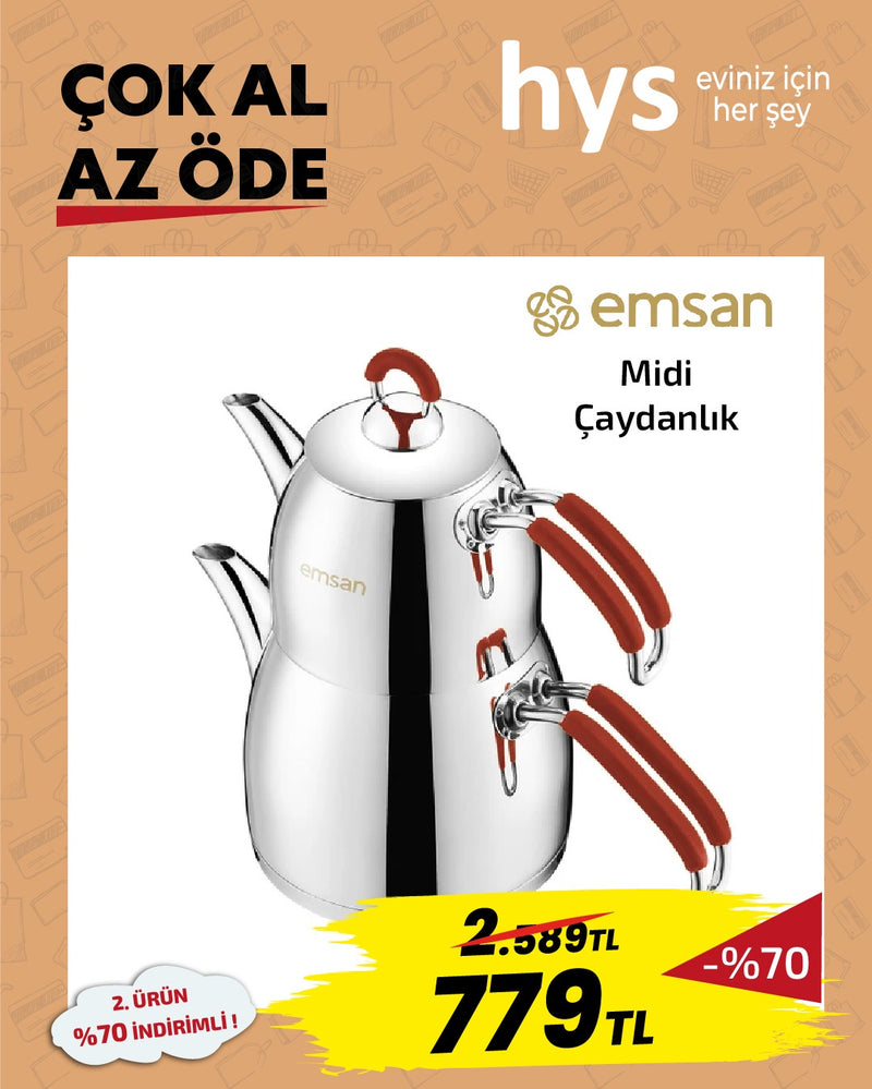 Emsan Midi Çaydanlık