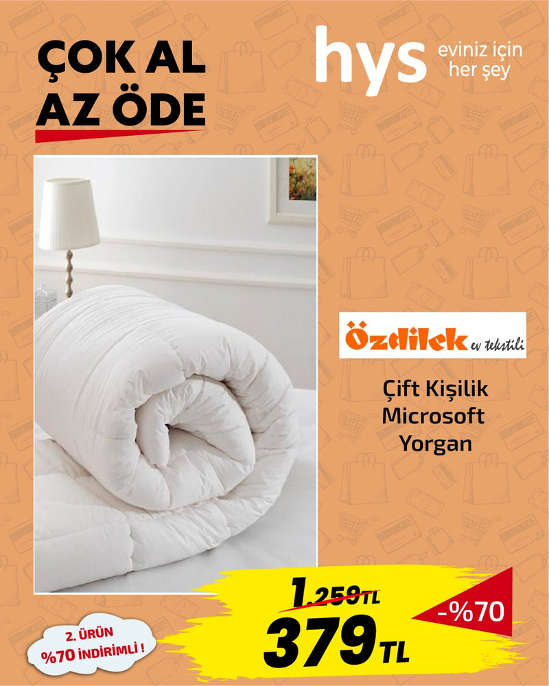 Özdilek Çift Kişilik Microsoft Yorgan