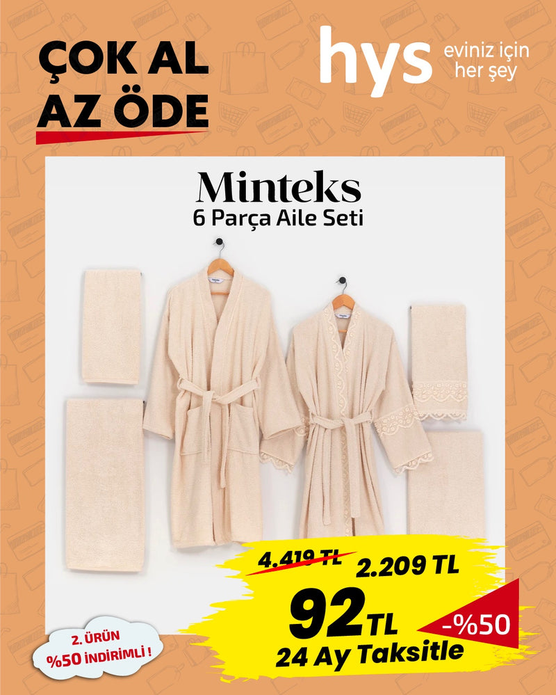 Minteks 6 Parça Aile Seti