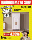 Bolonya Dolap ile Raf ve Askılığı