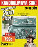 English Home Nevresim Takımı (Çiçekli)