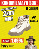 Gamelu Kışlık Bayan Bot