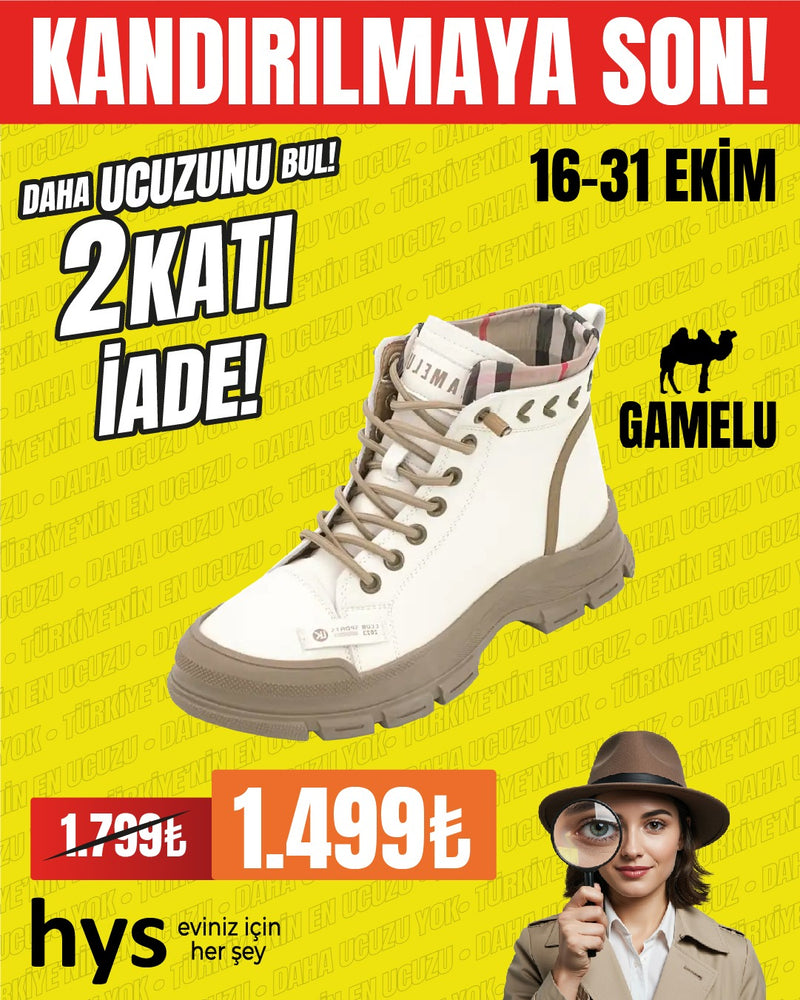 Gamelu Kışlık Bayan Bot