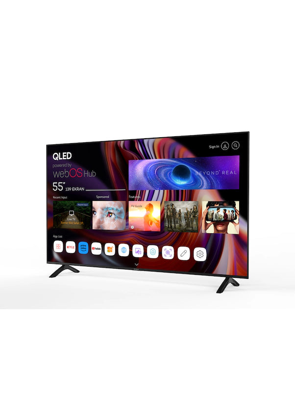 Sunny SN55QMN252 55" QLED 4K UHD Smart TV – Gelişmiş Görüntü Teknolojisi ve Akıllı Kullanım