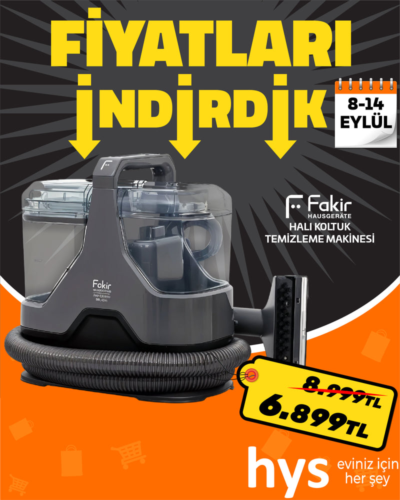 Fakir Halı ve Koltuk Temizleme Makinesi