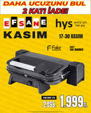 Fakir Crispy Tost Makinesi