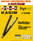BaByliss PARIS ST089E Ceramic Straight 230 Saç Düzleştiricisi