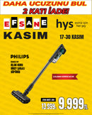 Philips XC 6557/01 Islak Kuru Dikey Şarjlı Süpürge