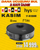 Fakir RS-800 Robot Süpürge