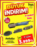 BaByliss AS965E StylePro 1000W Döner Başlıklı Hava Üflemeli Saç Şekillendirici Seti