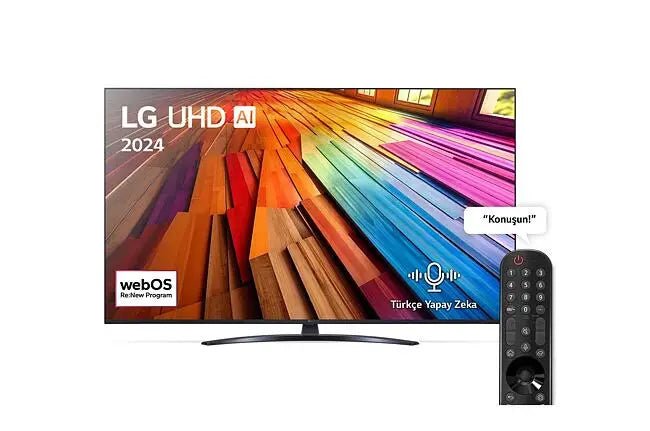 LG 65UT81006LA 65" 4K Ultra HD Smart LED TV – Akıllı Görüntü Teknolojisi ile Dev Ekranda Mükemmel Deneyim