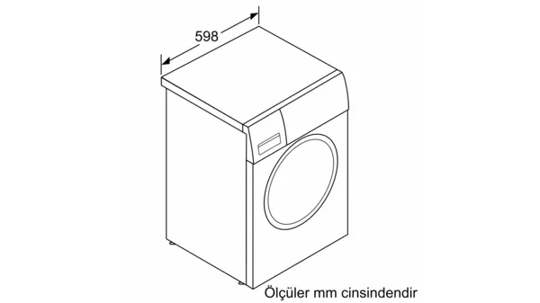 Profilo CGA142X0TR 9 Kg 1200 Devir Çamaşır Makinesi A Sınıfı Beyaz
