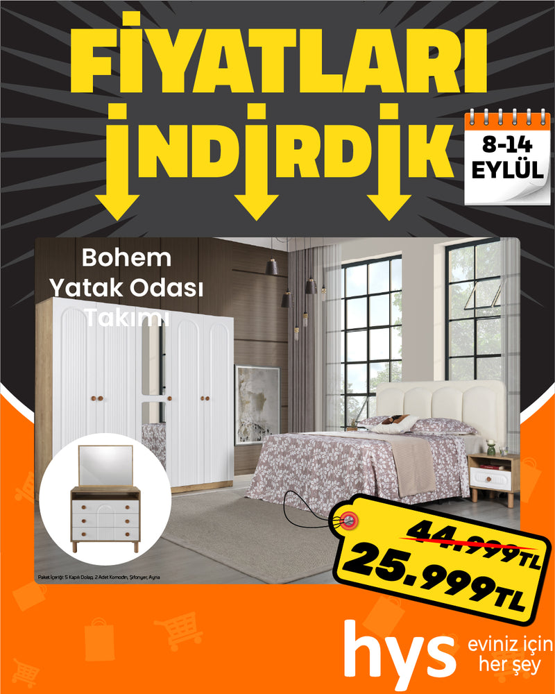 Bohem Yatak Odası Takımı