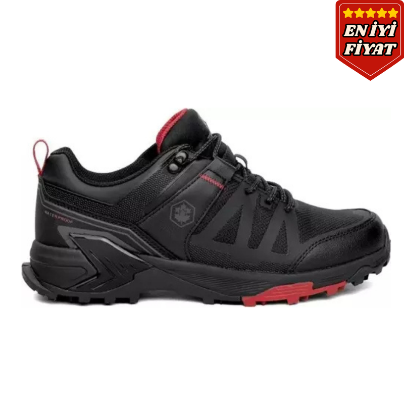 Lumberjack Star 4PR Siyah Kırmızı Su Geçirmez Waterproof Outdoor Ayakkabı