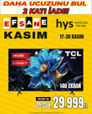 TCL 55" 140 Ekran 4K QLed Google TV - 55P79K