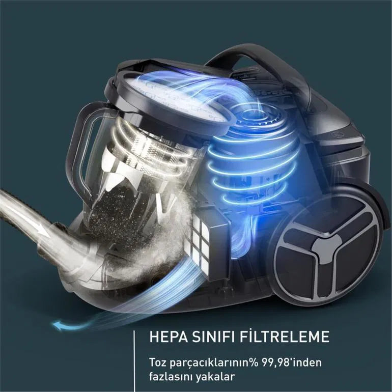 Tefal TW7976 Silence Force Cyclonic Toz Torbasız Elektrikli Süpürge