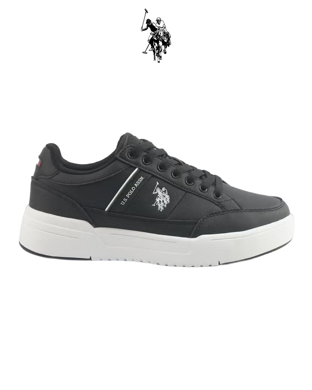 U.S. Polo Assn. 27K 6F Nevada 6Pr Erkek Ayakkabı Siyah