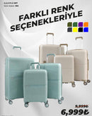 3 lü Bohem Valiz Seti