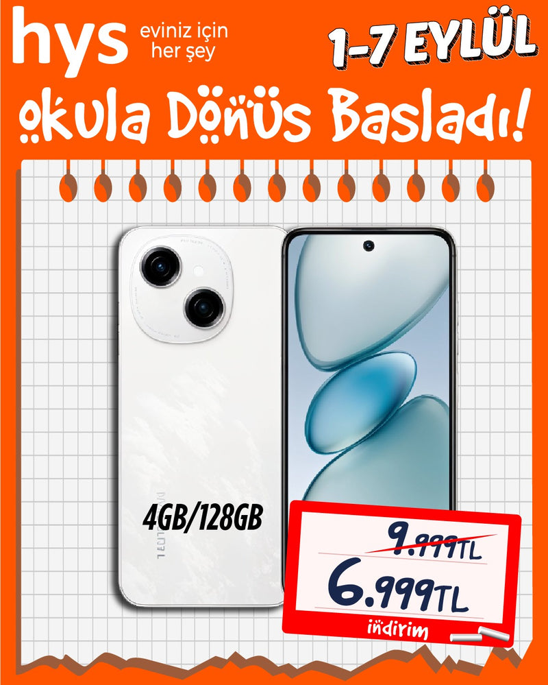 Tecno Spark Akıllı Cep Telefonu 4GB/128GB