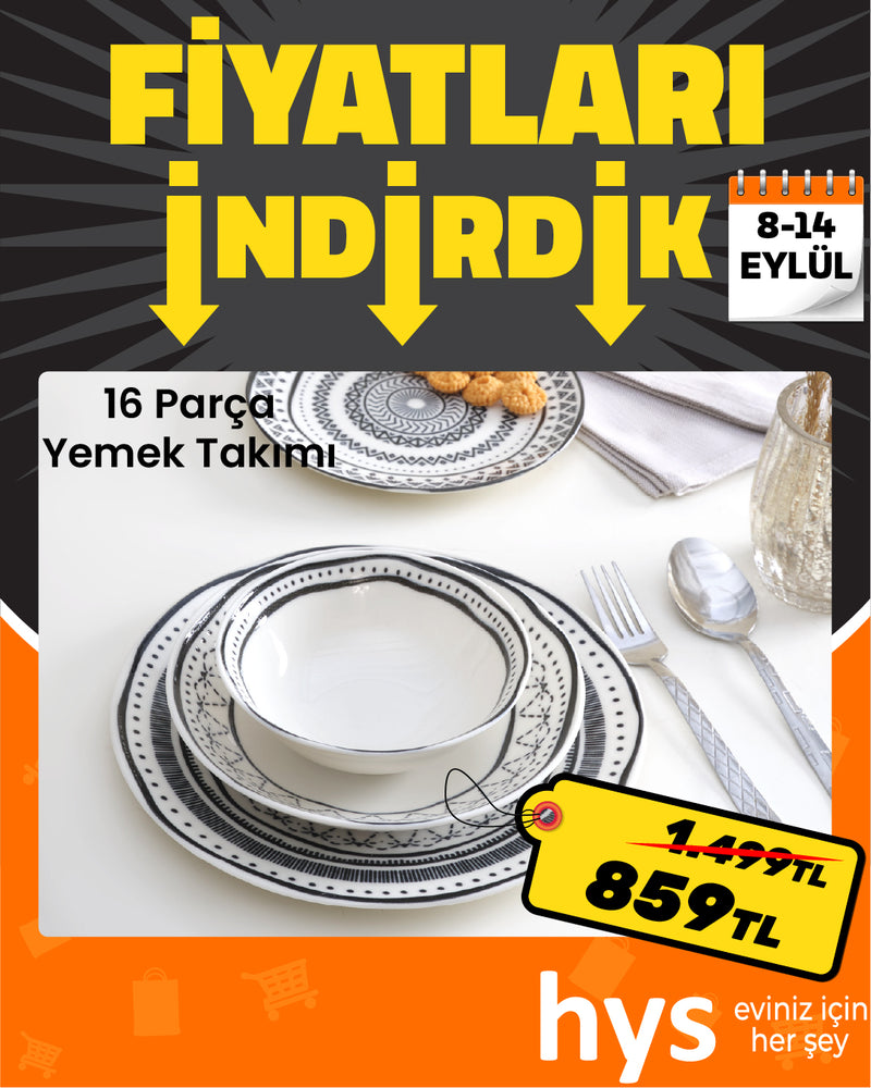 Yemek Takımı - 16 Parça