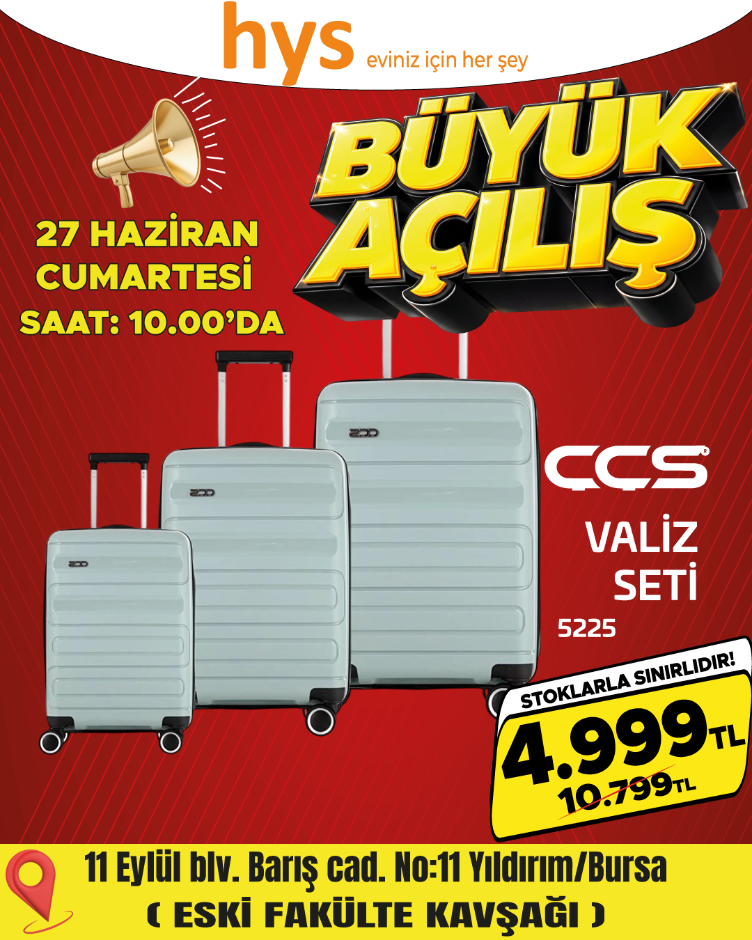 CCS Valiz Seti Ürün ana görseli