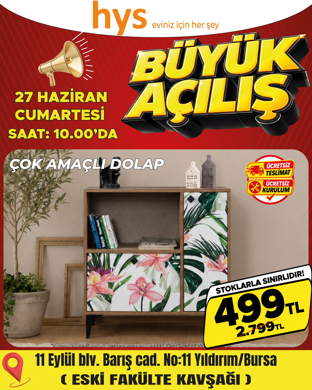 Çok Amaçlı Dolap Ürün ana görseli