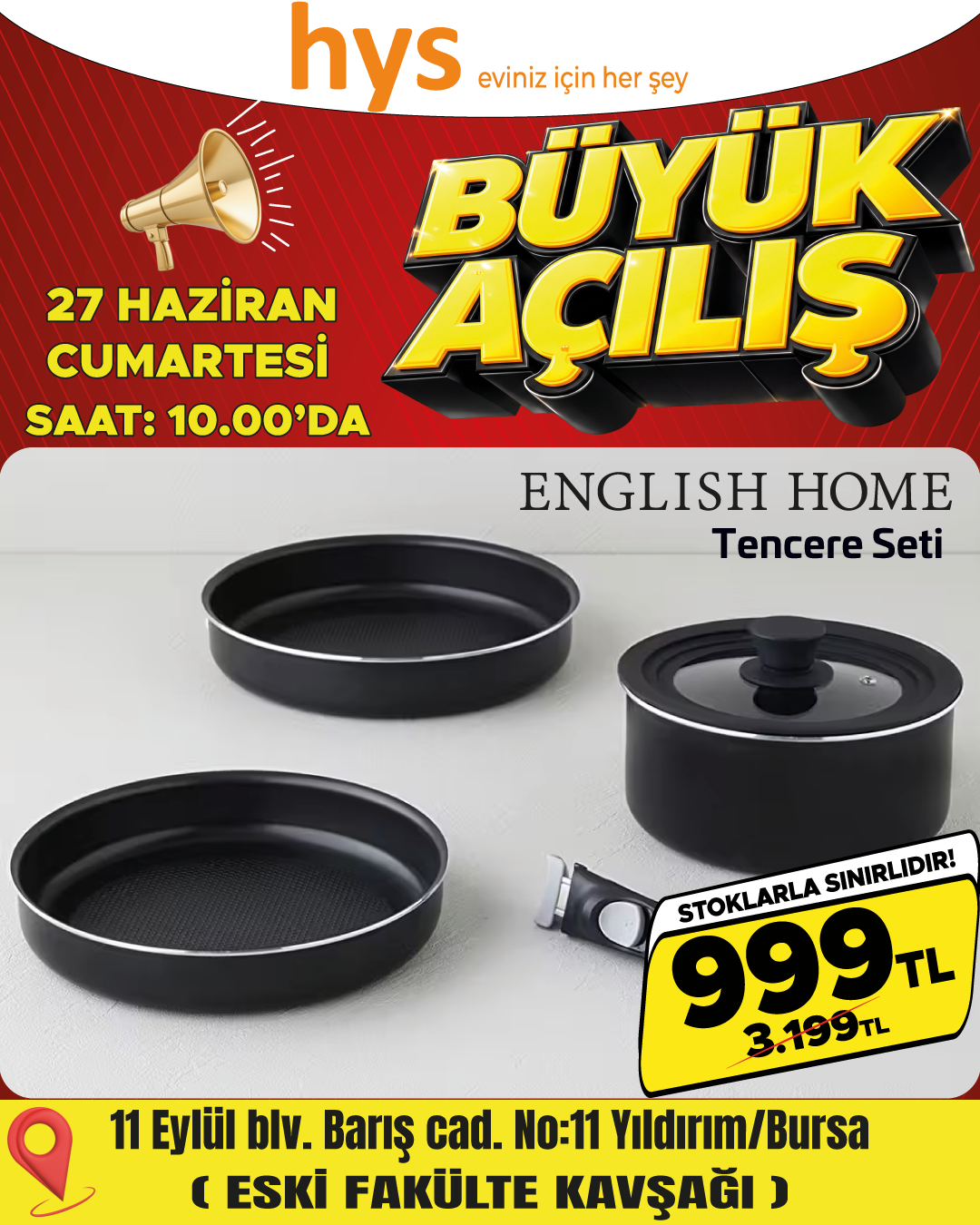 English Home Tencere Seti