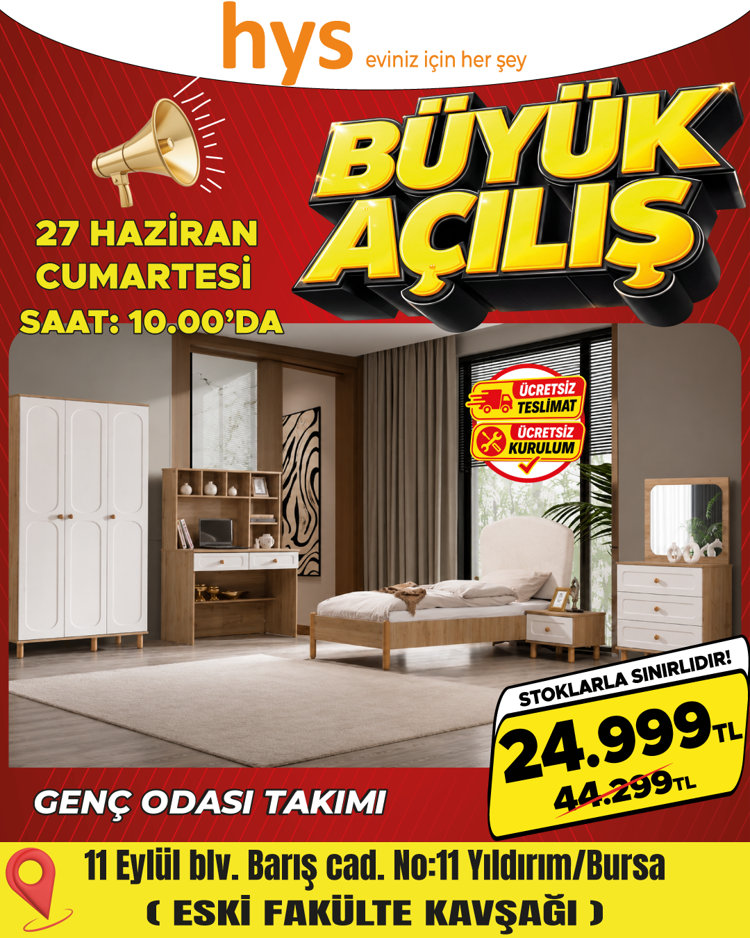 Genç Odası Takımı Ürün ana görseli