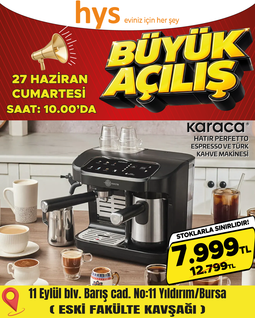 Karaca Espresso Kahve Makinesi