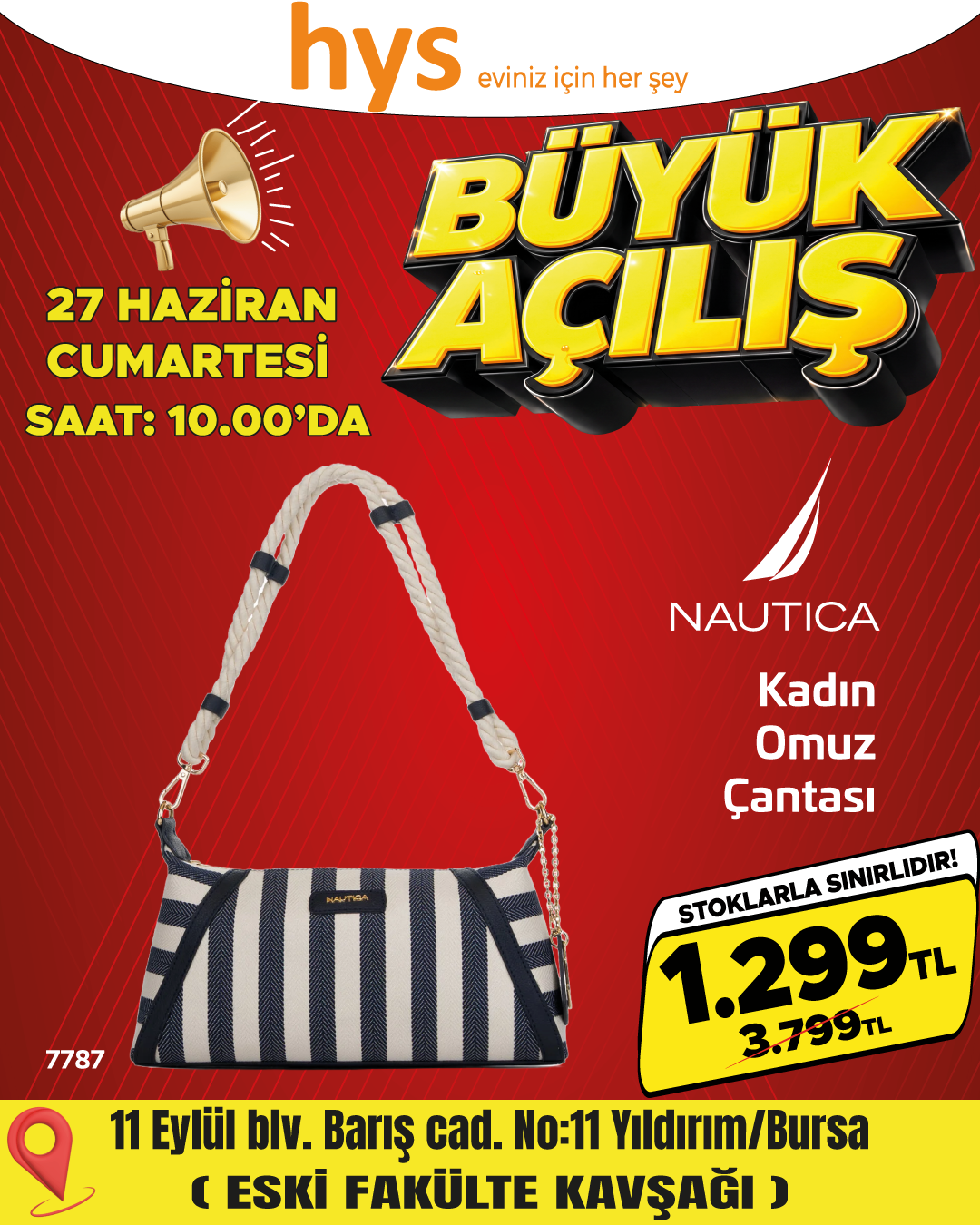 Nautica Kadın Omuz Çantası Ürün ana görseli
