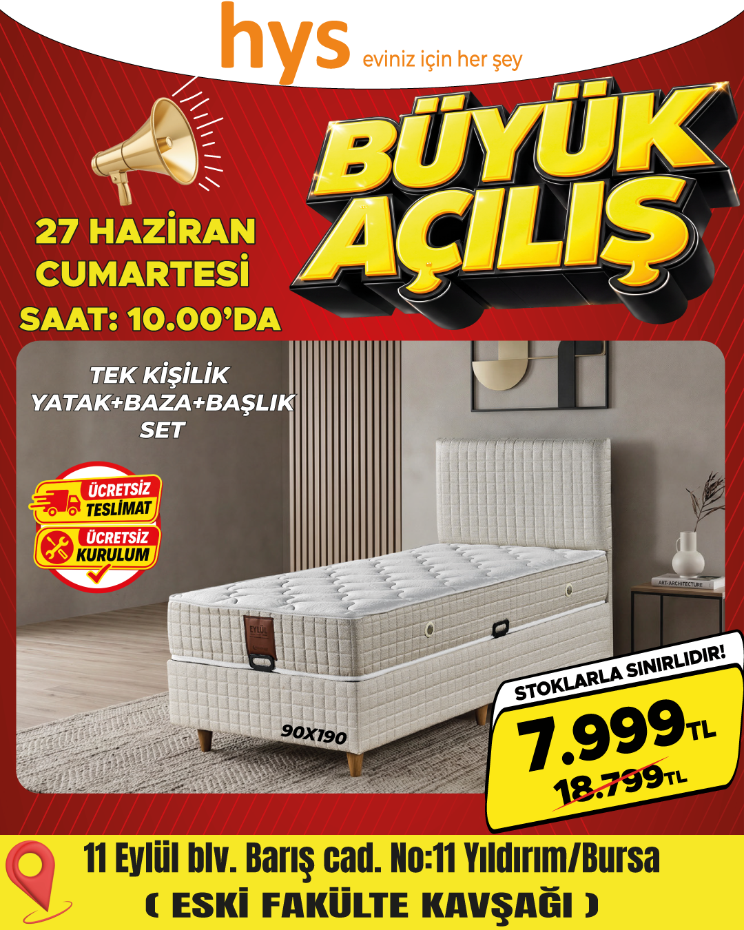 Tek Kişilik Yatak Baza Başlık Set Ürün ana görseli