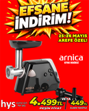 Arnica Kıyma Makinesi
