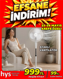 CVS Ayaklı Vantilatör