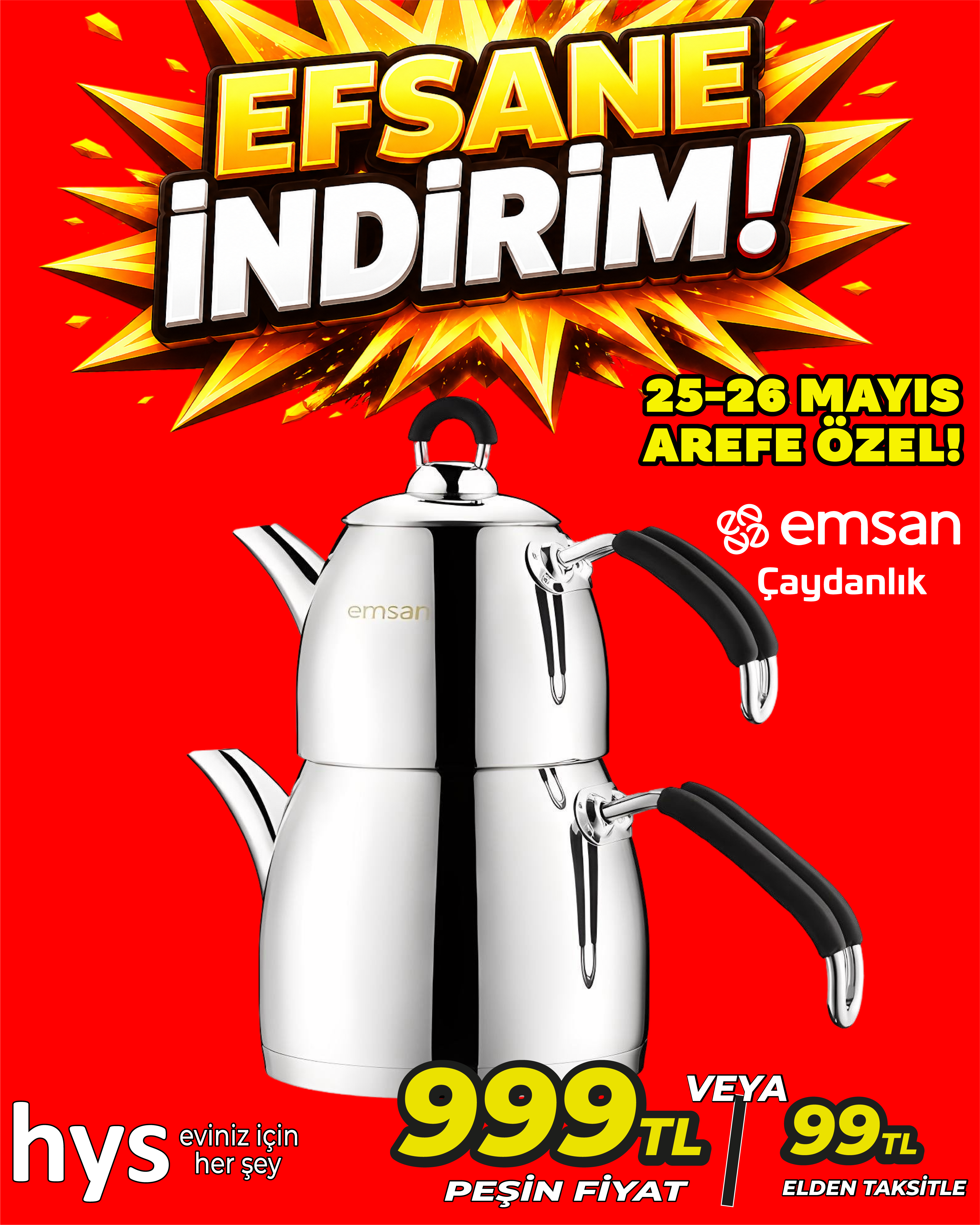 Emsan Çaydanlık