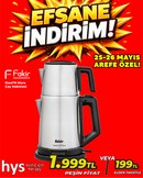 Fakir SteelN More Çay Makinesi
