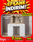 Işıklı Makyaj Masası