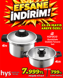 Karaca Quick&Safe Düdüklü Tencere Seti