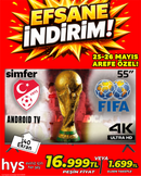 Simfer 55 İnç Android TV