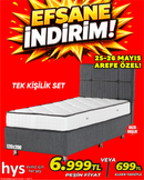 Tek Kişilik Set