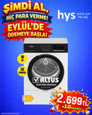 Grundig AL KM 1054 10 Kg Kurutma Makinesi