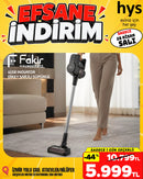 Fakir Inovator Dikey Şarjlı Süpürge