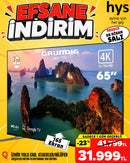 Grundig 65" 4K Google Smart TV