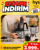 Karaca Mastermaid Power 10 In 1 Mutfak Robotu Set Galaxy Grey