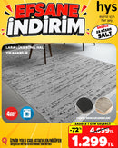 Lara Lüks Şönil Halı 160x230